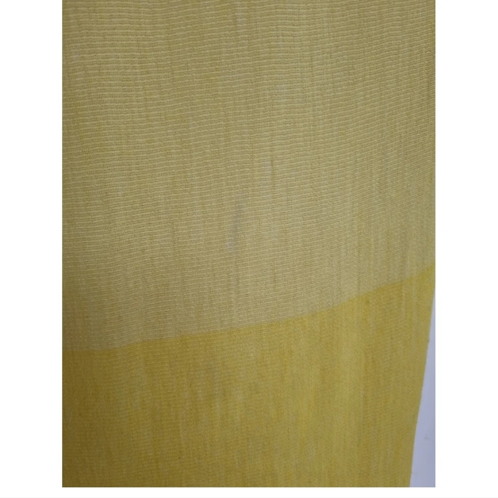 Chloe Yellow Ombre Wool blend midi dress uk 6 see description - Picture 8 of 9